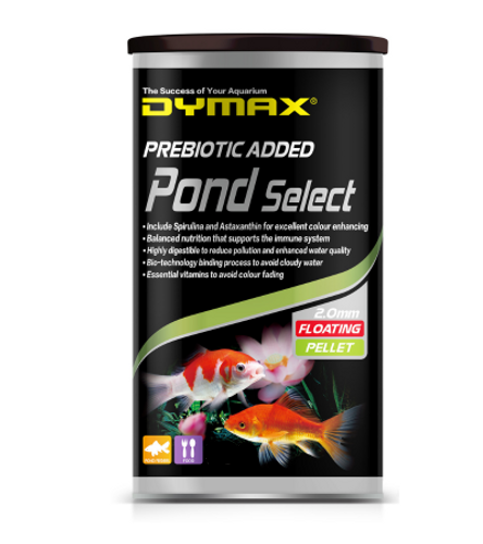 Dymax Pond Select 420g Floating Pellet 2mm