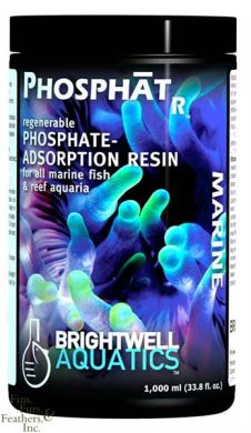 Brightwell PhosphatR - Regenerable Phosphate-Adsorption Resin 250ml