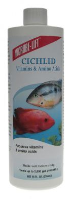 Microbe Lift Cichlid Vitamins & Amino Acids 473ml