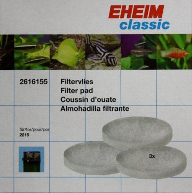 Eheim Classic 2215 Fine Filter Pads (3pk) 2616155