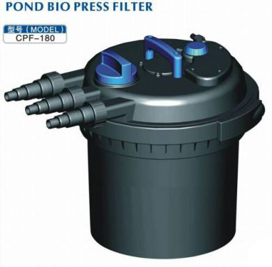 CPF-180 External Fish & Pond Pressurised Bio Filter + 11W UV-C
