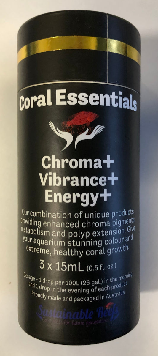 Coral Essentials Black label triple pack 15ml bottles