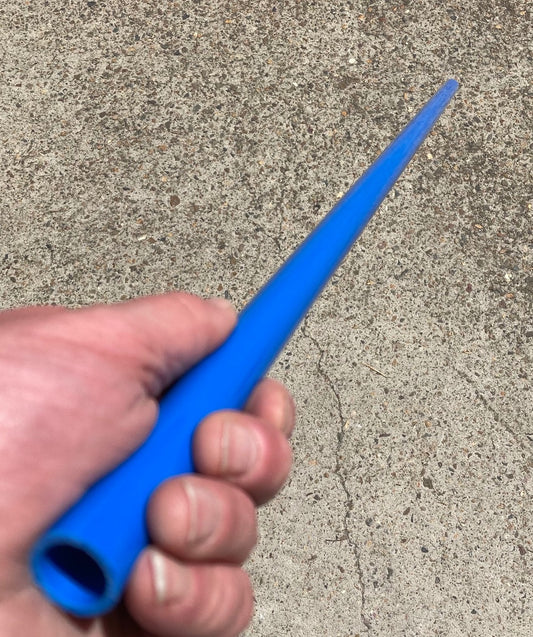 PVC Pipe 20mm O/D 1 METRE BLUE COLOUR