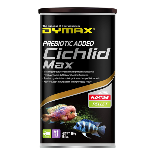 Dymax Cichlid Max floating pellet 380g