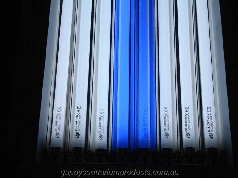 Supreme Aqua T5 Aquarium Light 8x24W H/O 610 Long Individual Reflectors