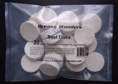 Ocean Wonders Coral Frag Disks 20pc
