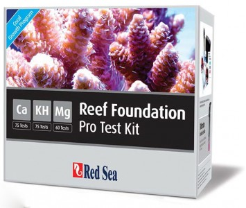 Red Sea Reef Foundation Pro Test Kit CA ALK MG
