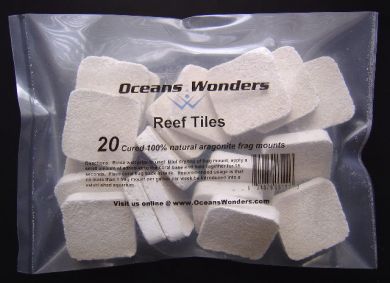 Ocean Wonders Coral Frag Tiles 20pc