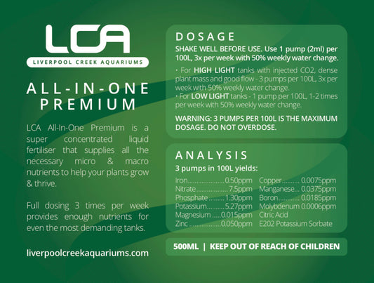 Liverpool Creek Premium All in One Liquid Plant Fertilizer 500ml