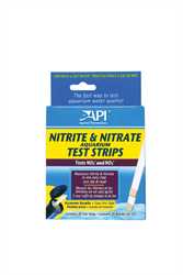 API Nitrite & Nitrate Aquarium Test Strips