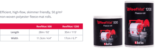 Red Sea reef mat replacement roll for 500 model