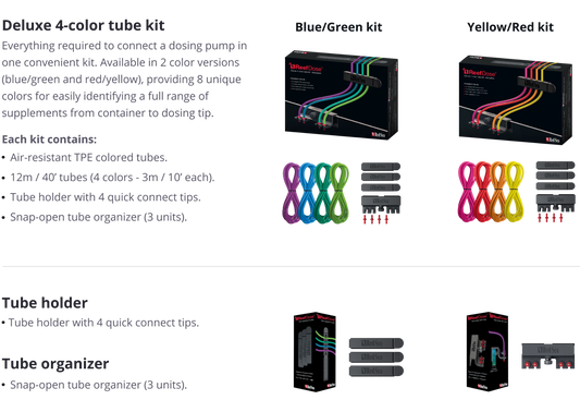 Red Sea Reef Dose Accessory Kit blue/green
