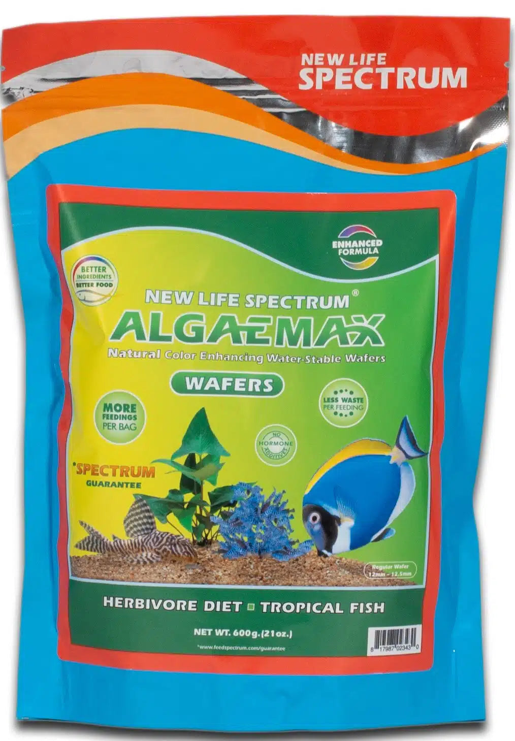 New Life Spectrum Algaemax Wafer 600g Sinking Disc (12-12.5mm)