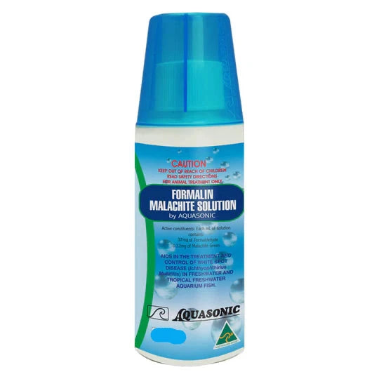 Aquasonic Formalin Malachite Solution 100ml