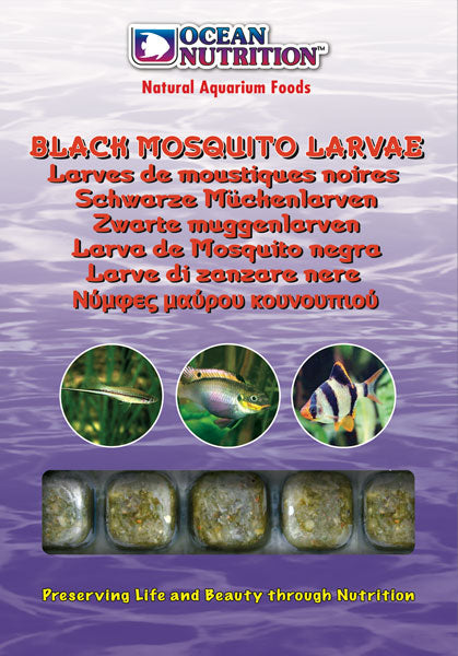 Ocean Nutrition Frozen Black Mosquito Larvae 100g