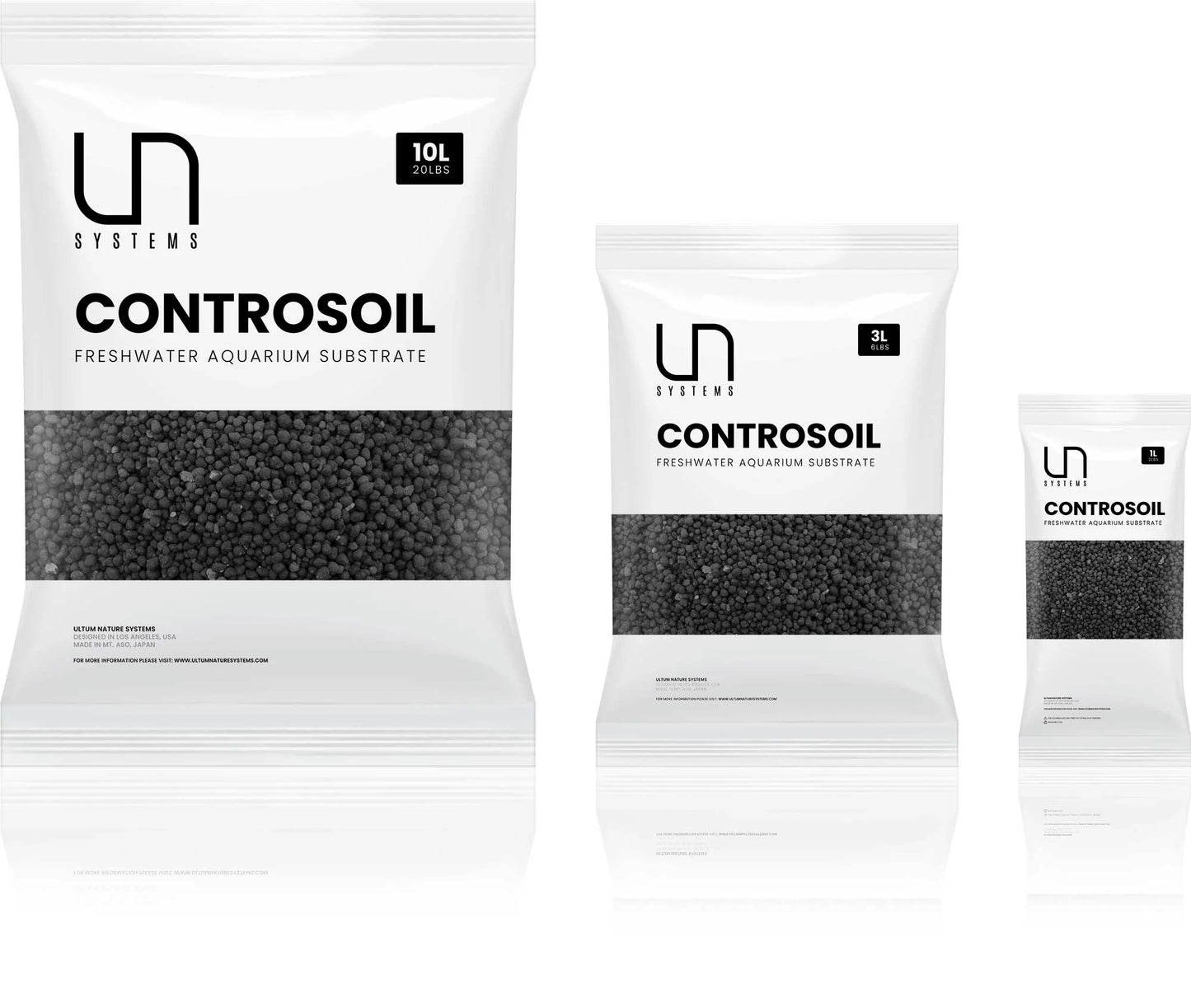 Ultum Nature Systems Controsoil - Normal 5mm - Black 10L