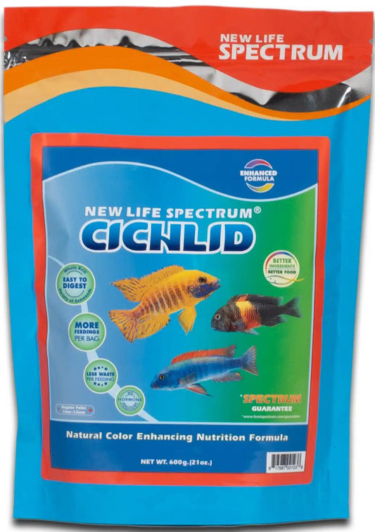 New Life Spectrum Cichlid Regular Sinking (1-1.5mm) 600g