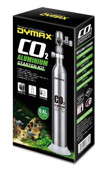 Dymax CO2 Aluminium Starter Kit 0.6L - (Empty Cylinder)