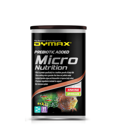Dymax Micro Nutrition 50g Sinking Granule 0.3mm