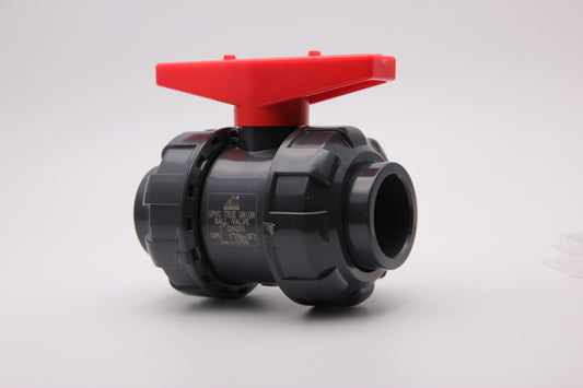 Grey DIN True Union Ball Valve 25mm