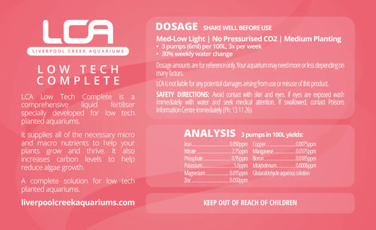 LCA Low-Tech Complete 250ml