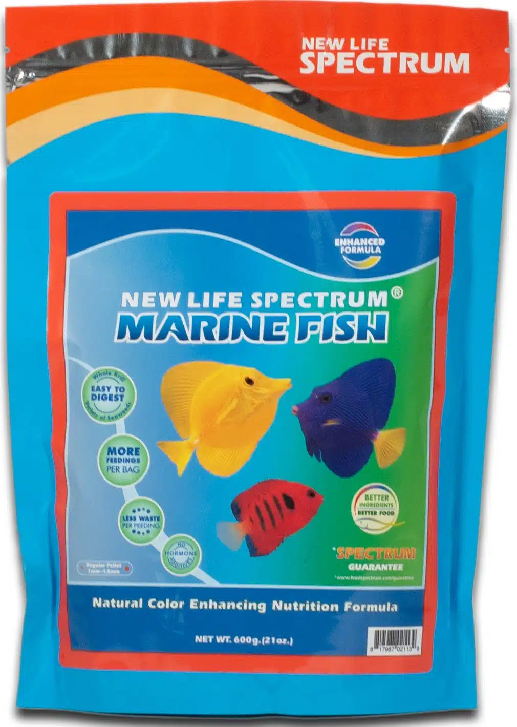 New Life Spectrum Marine Fish Regular Sinking (1-1.5mm) 600g