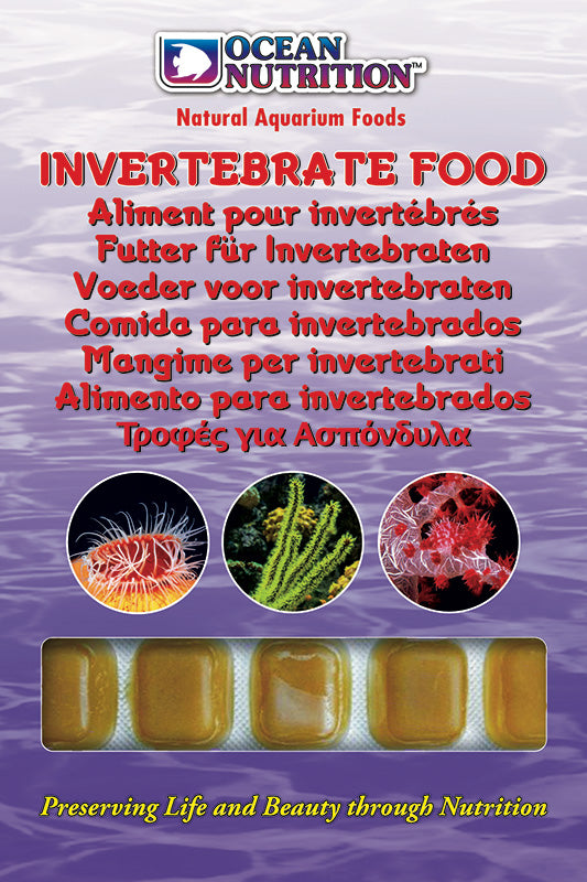 Ocean Nutrition Frozen Invertebrate Food 100g