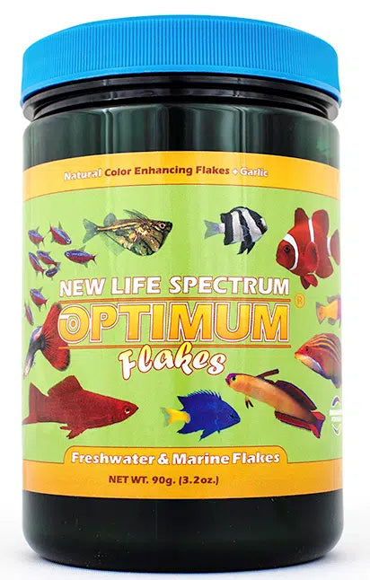 New Life Spectrum Optimum Flakes Freshwater & Marine Floating 90g