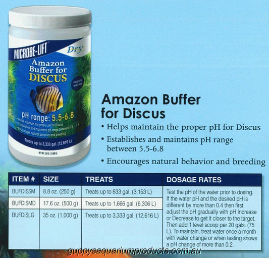 Microbe-Lift Amazon Buffer Discus F/W 500gm