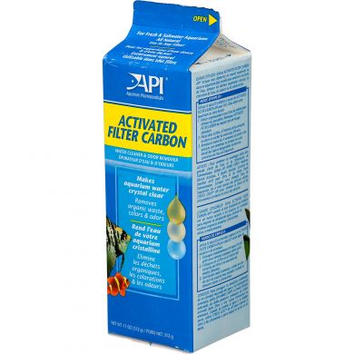 API Activated Filter Carbon for Fresh and Saltwater Aquariums 156g