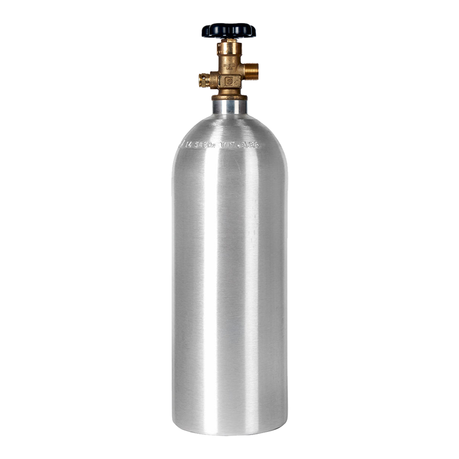 Dici CO2 Cylinder 1 Litre side mount refillable