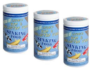 Microbe Lift LEGACY Sinking (transitional) Pellets 14oz (396gms)