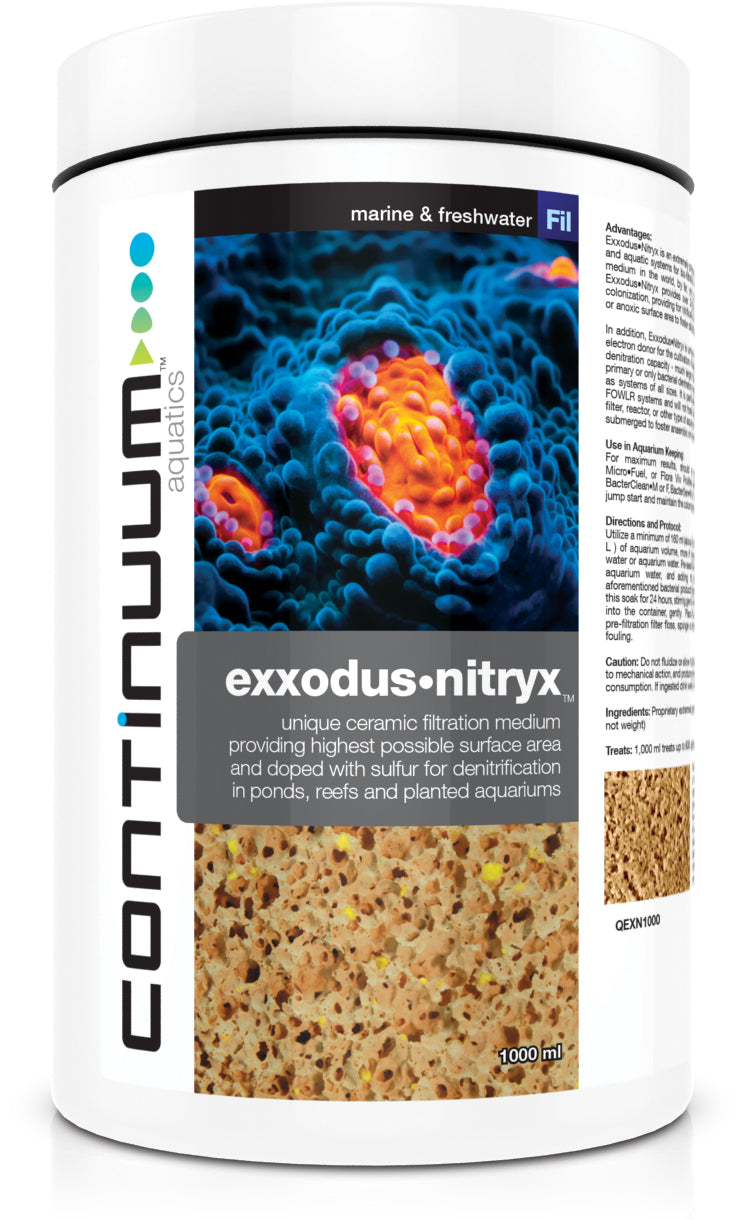 Continuum Exxodus Nitryx cubes for Nitrate reduction 1000ml