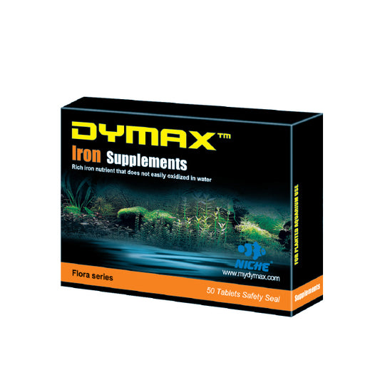 Dymax Iron supplements box of 50 tablets