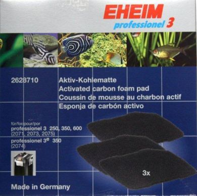 Eheim Professionel 3 2071/2073/2075 (e)2074 Carbon Filter Pads (3pk)