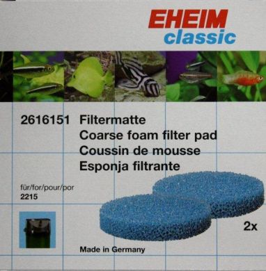 Eheim Classic 2215 Coarse Filter Pads (2pk)