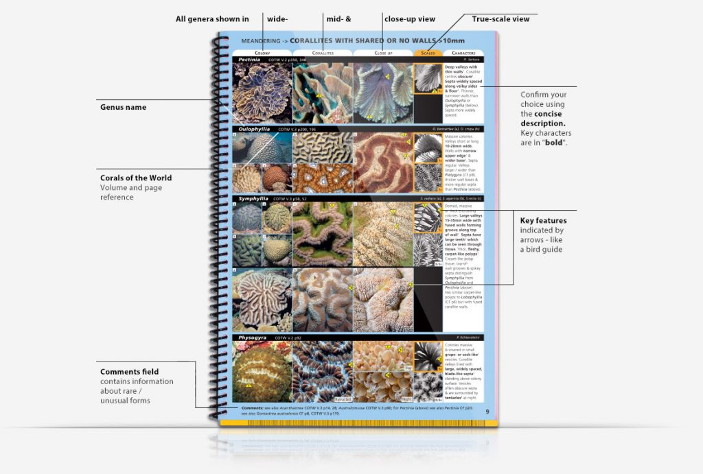 Indo-Pacific Coral finder 3.0 book by Russell Kelly