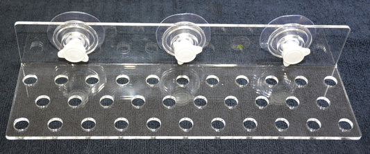 Frag Rack 32 Hole. 33.5L x 10W x 6H cm With Suction Cup