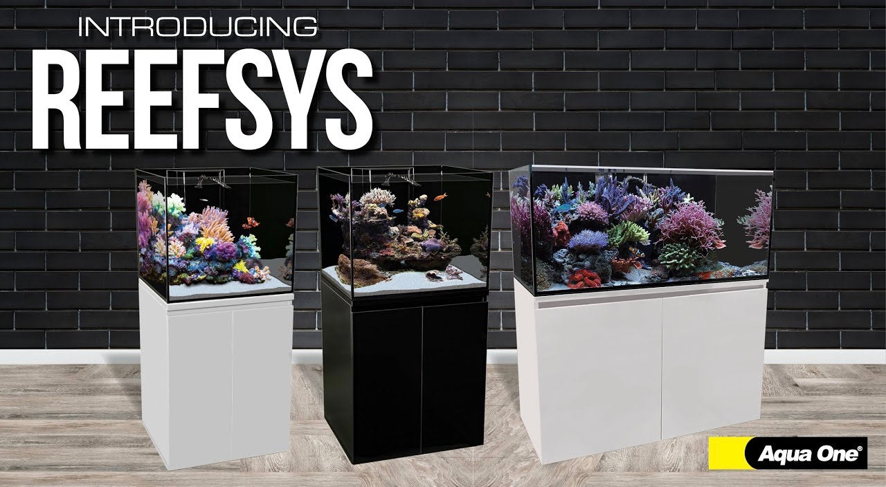 Aqua One ReefSys 180 Aquarium and cabinet BLACK