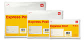 Australia Post EXPRESS parcel satchel for goods up to 5Kg, postage