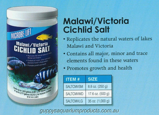 Microbe Lift Malawi / Victoria Cichlid Salt 500gm