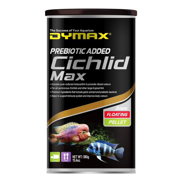 Dymax Cichlid Max 380g Floating Pellet