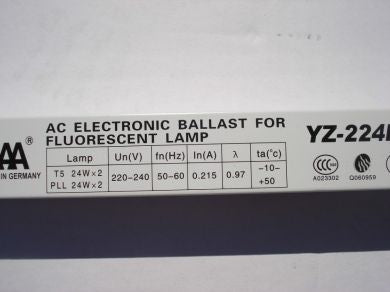 AAA 2xT5 24W Electronic Ballasts