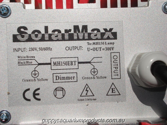 SolarMax150W Electronic Dimmable Ballast