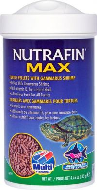 Nutrafin Max Turtle Pellets with Gammarus Shrimp - 135gm