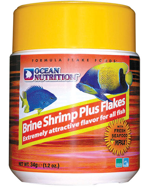 Ocean Nutrition Brine Shrimp Plus Flake 34g