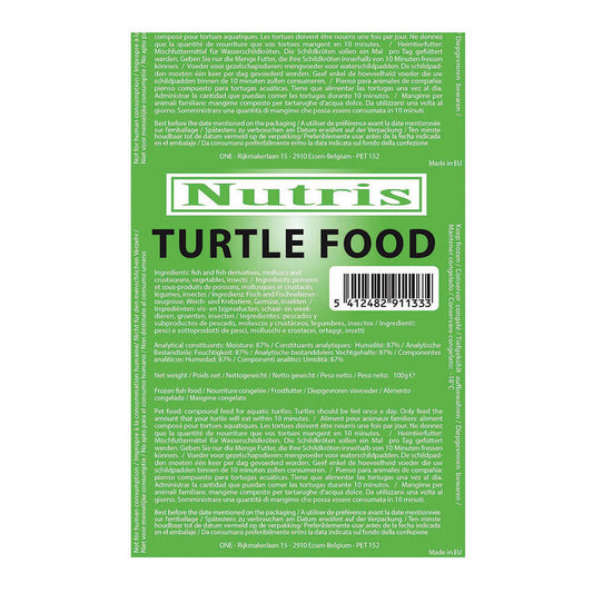 Nutris Frozen Turtle Food 100g