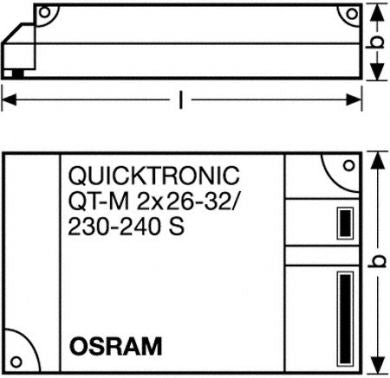 Osram T5 2x 39W Electronic Ballast