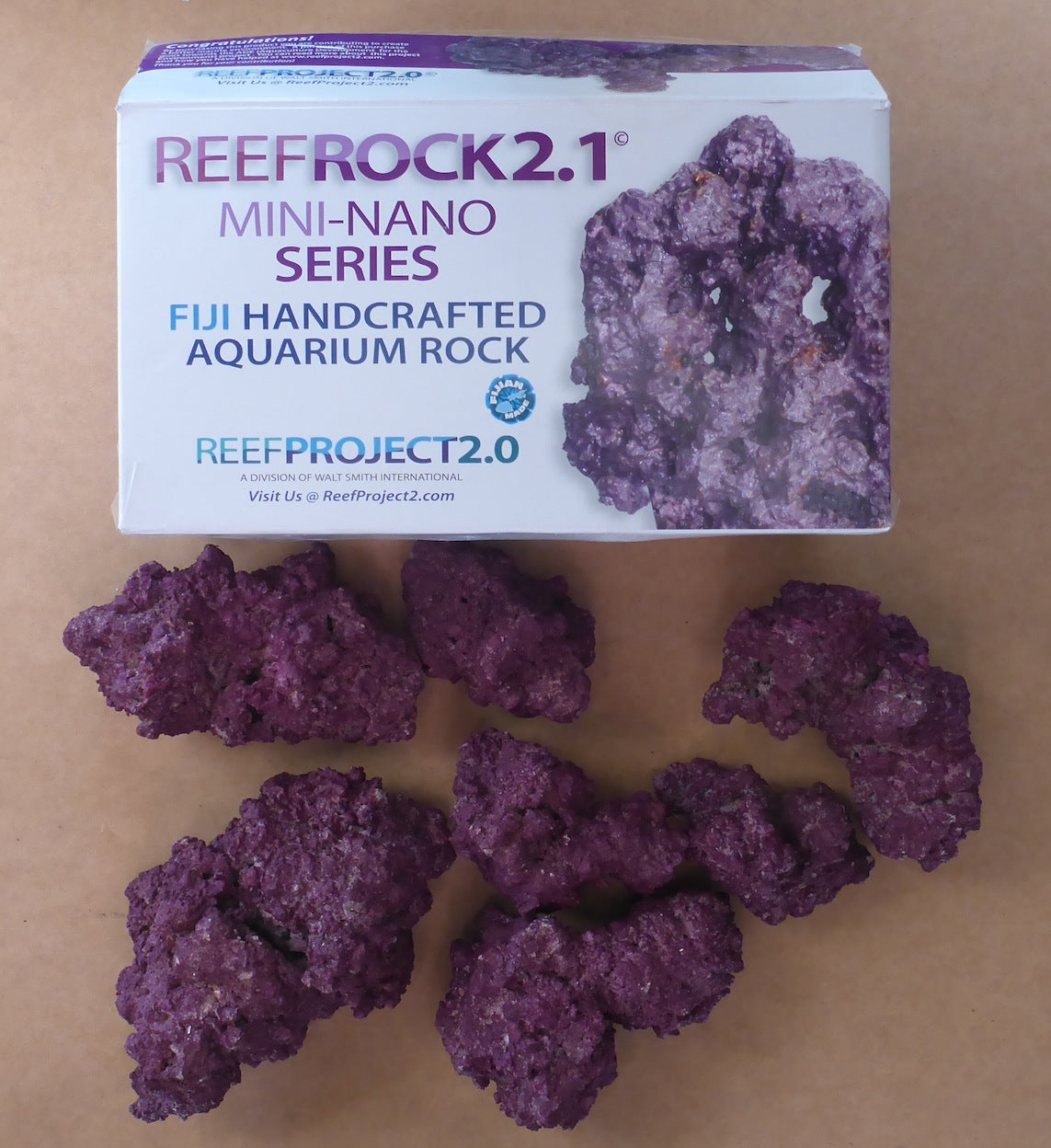 Walt Smith Reef Rock 2.1     5kg box  nano series