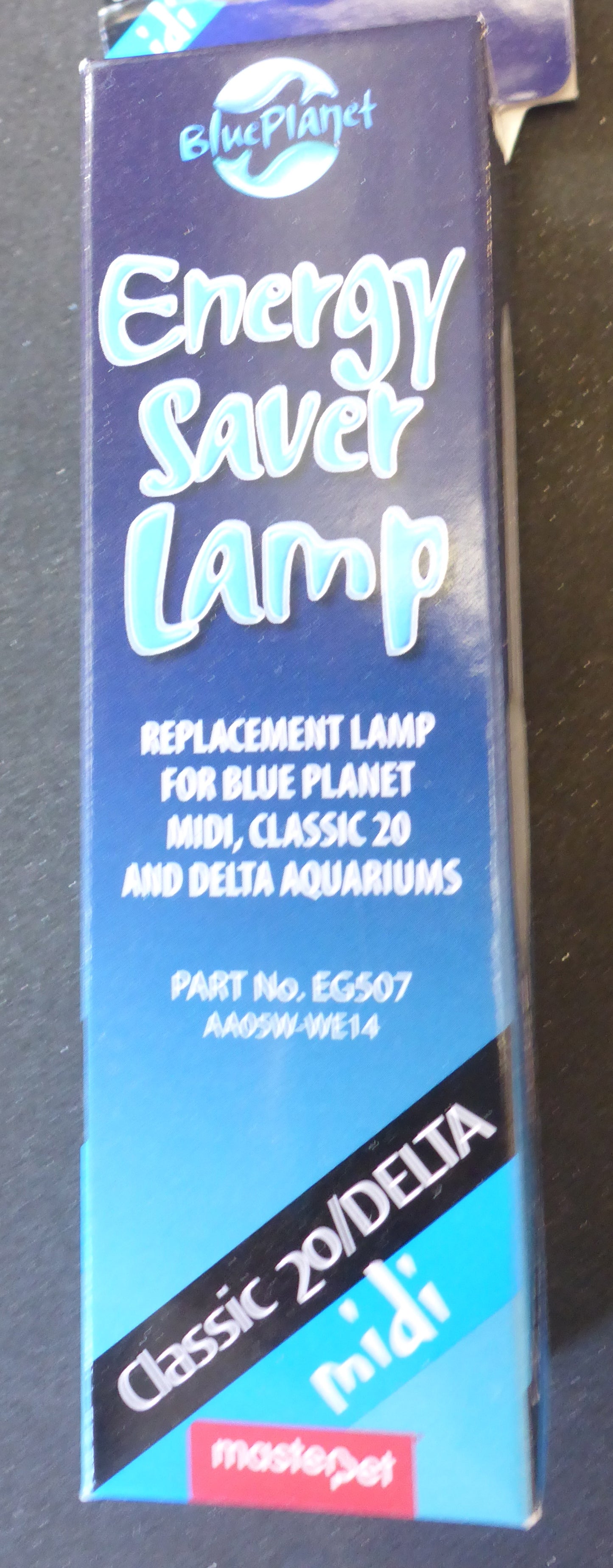 Blue Planet 5w  light bulb for 20L aquariums